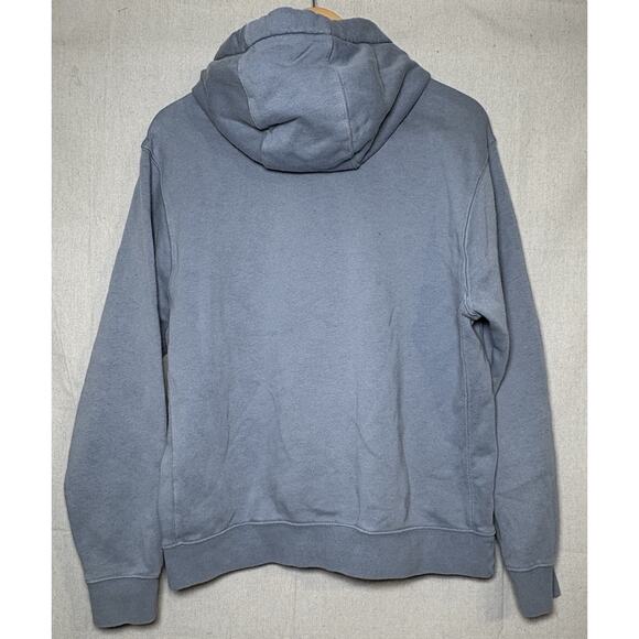 Nike Sportswear Club Fleece Hoodie Men's M Slate Blue Pullover Swoosh BV2654-493 - Picture 2 of 5